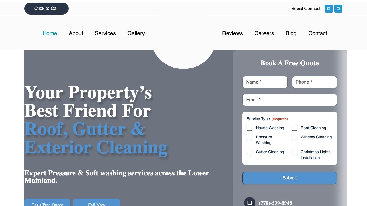 Top Dawg Pressure Wash website