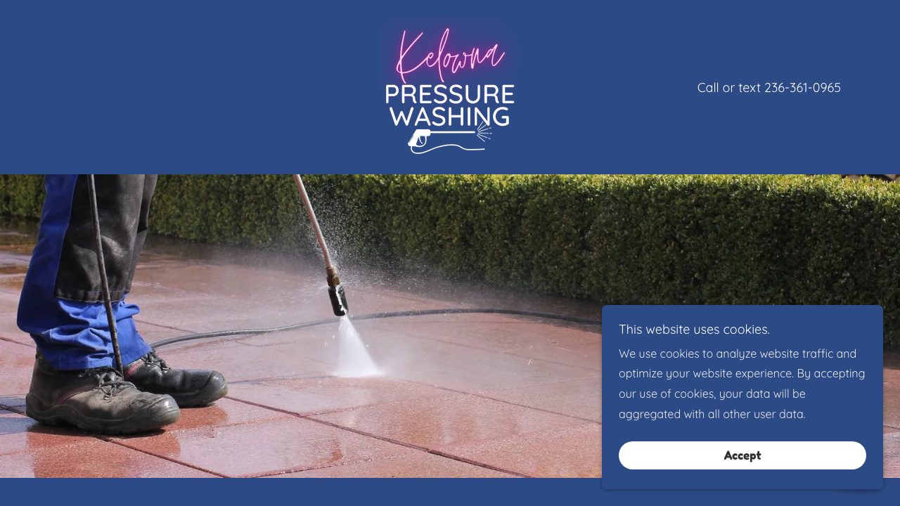 Kelowna Pressure Washing website