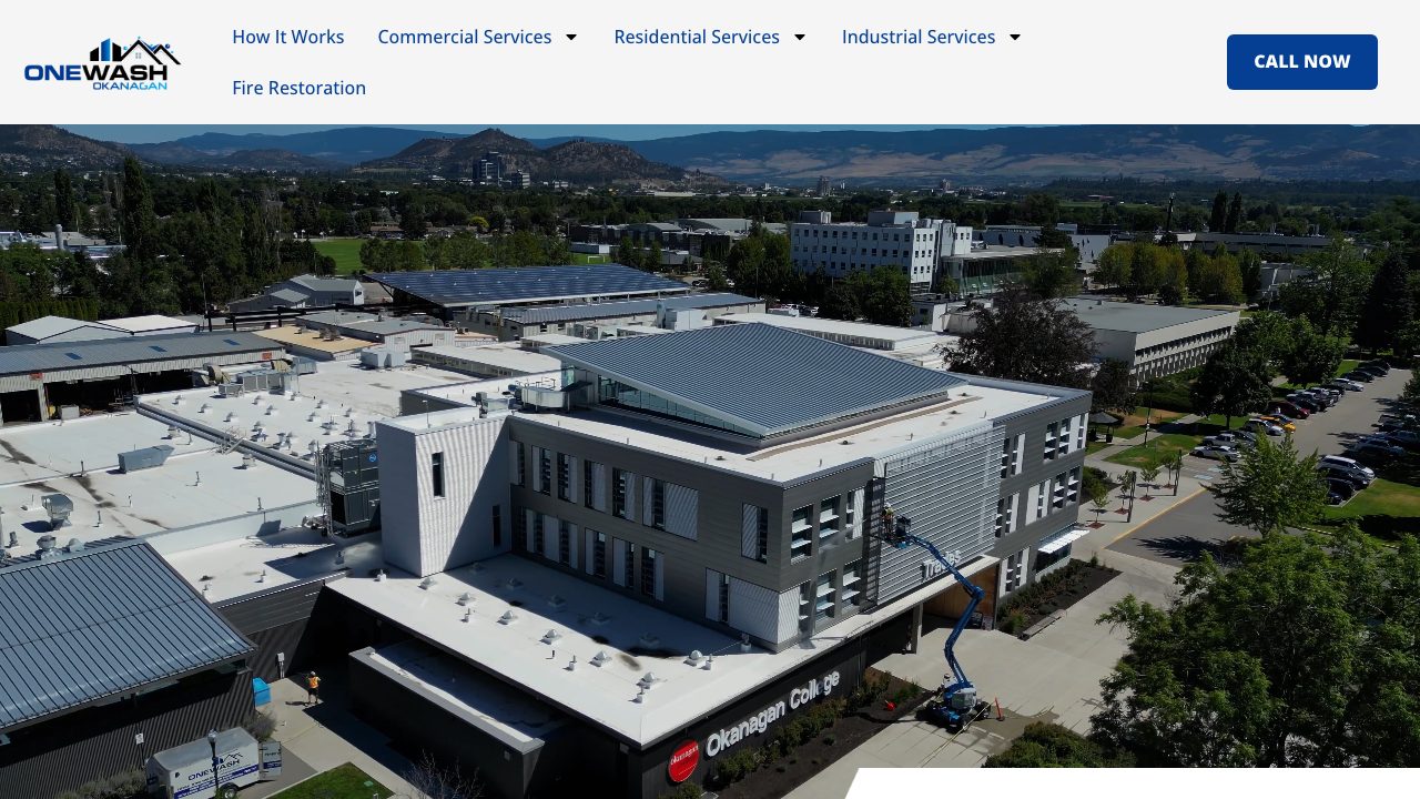 OneWash Okanagan - Pressure Washing & Window Cleaning Kelowna website