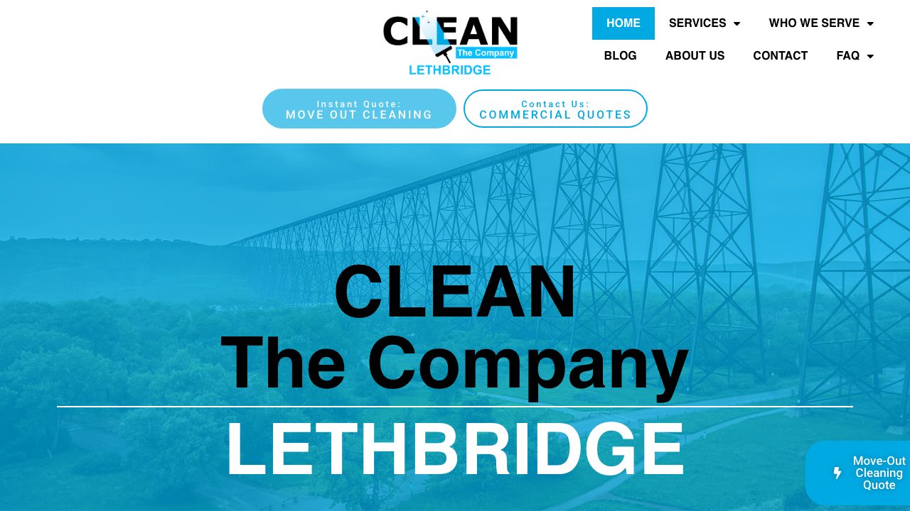 CLEAN The Company - Lethbridge website