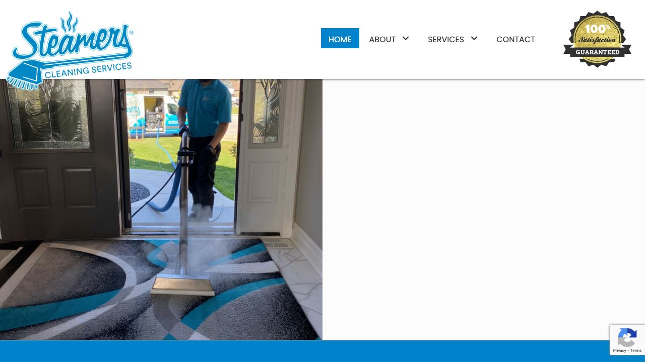 Steamers Cleaning Services Inc. website
