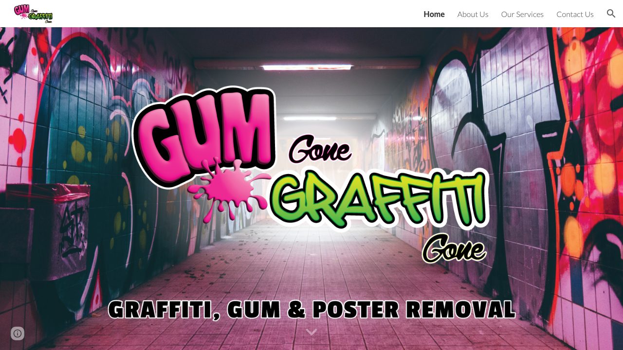 Gum Gone Graffiti Gone Ltd website
