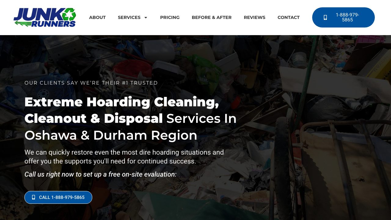 Junk Runners website