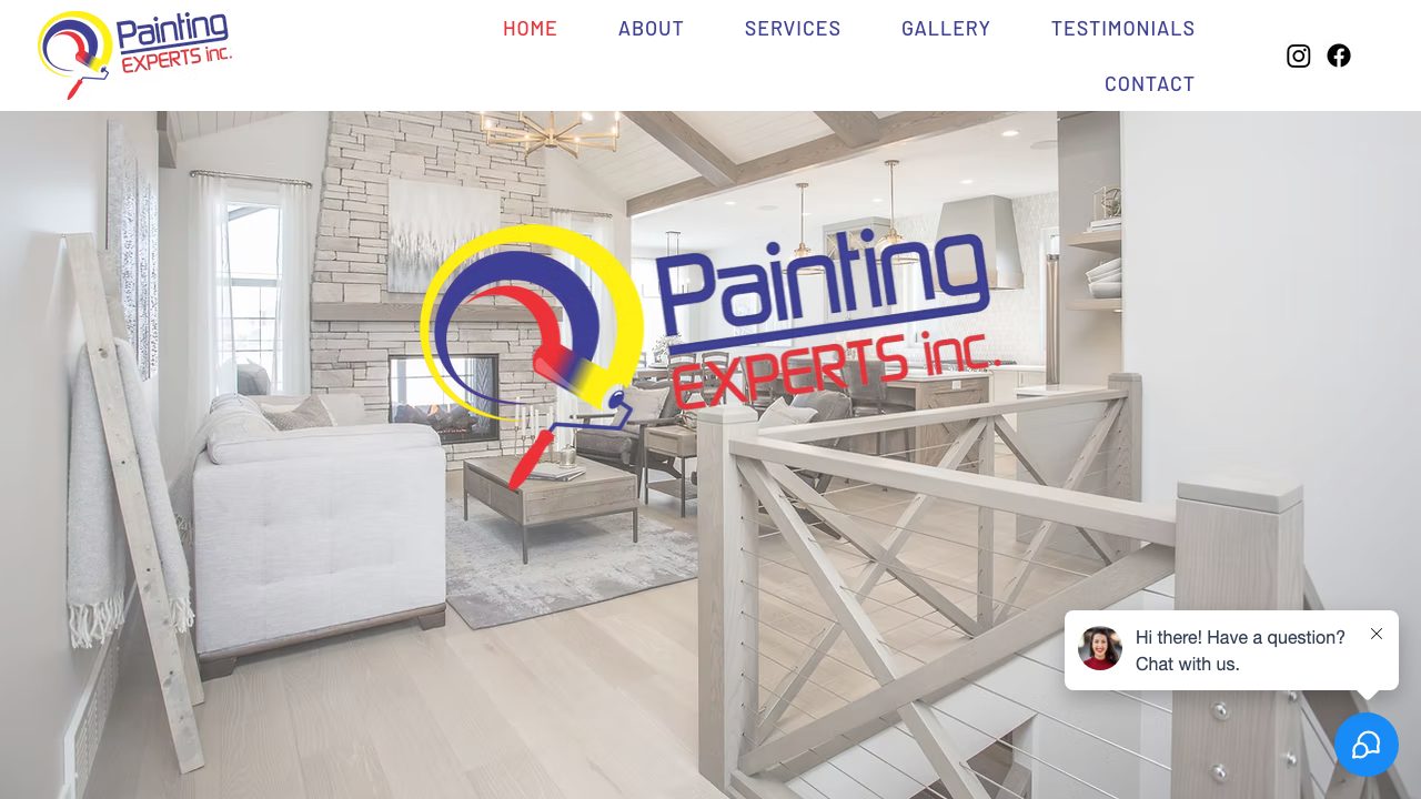 Painting Experts Inc. website