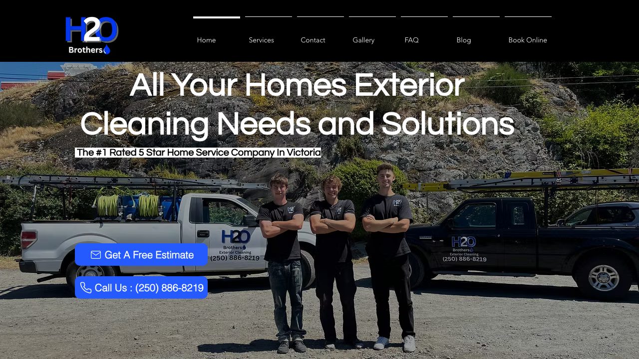 H2O Brothers Exteriors Ltd website