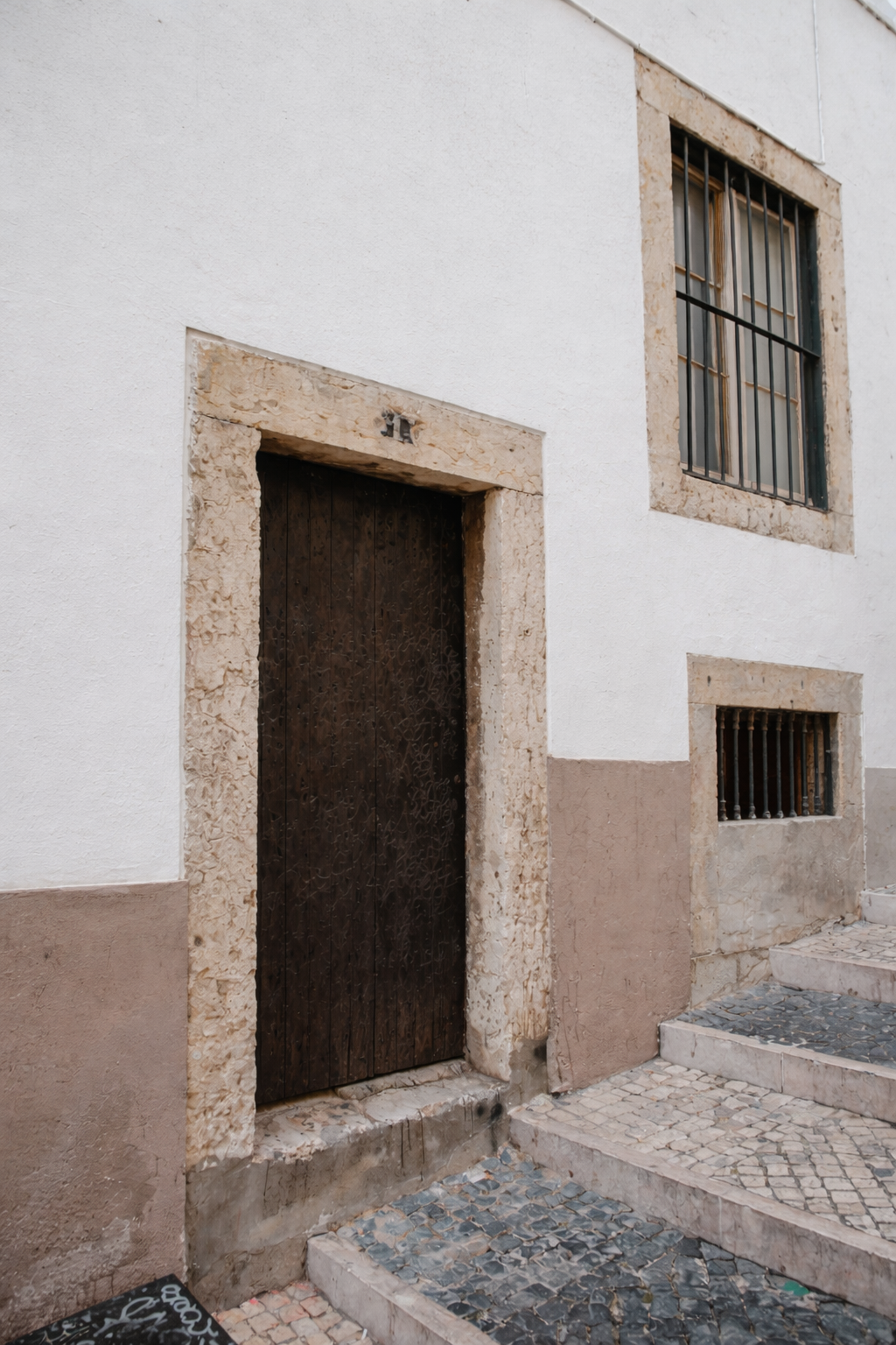 Après l'enlèvement de graffiti